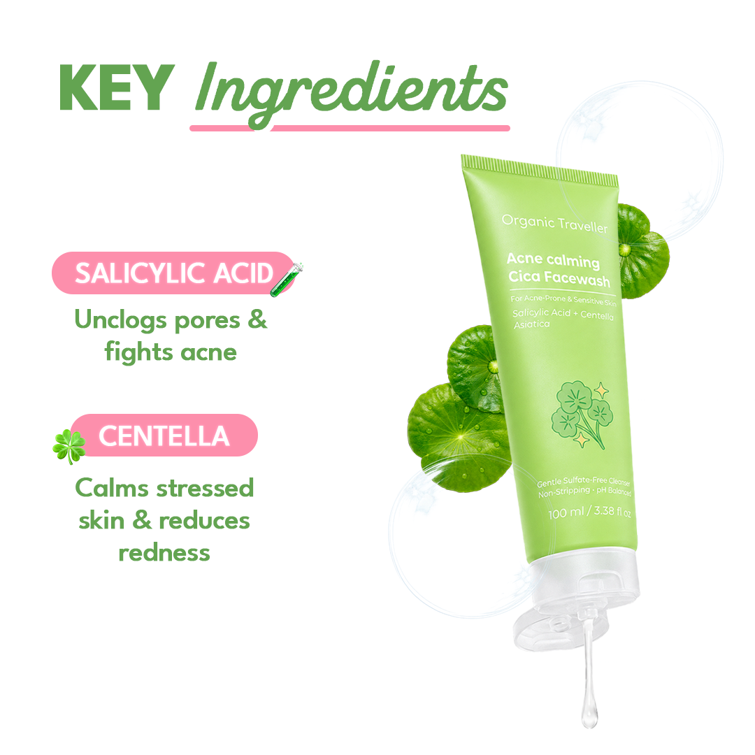 Acne Calming Cica Facewash
