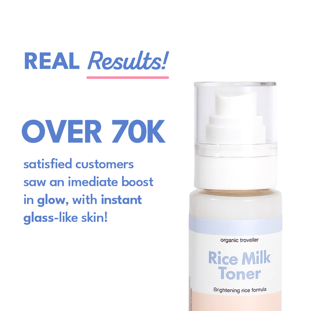 Rice Milk Toner: Brightening formula