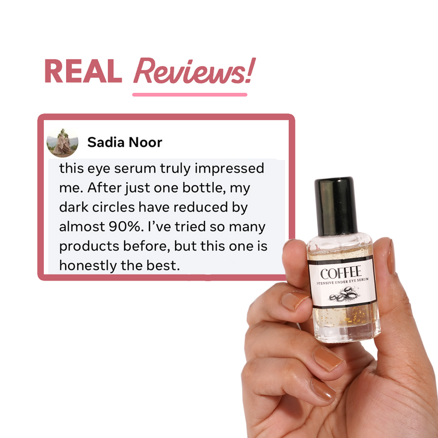 Coffee under-eye serum