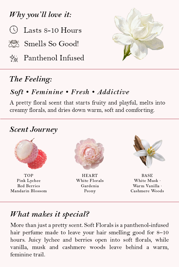 Myri Soft Florals Hair Perfume 10 ML