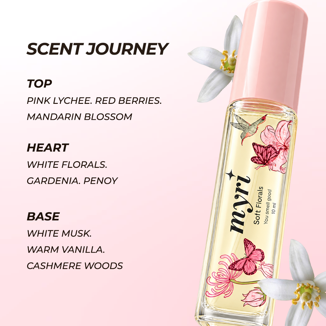 Myri Soft Florals Hair Perfume 10 ML