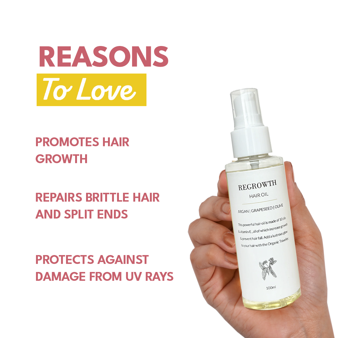 Regrowth Hair Oil