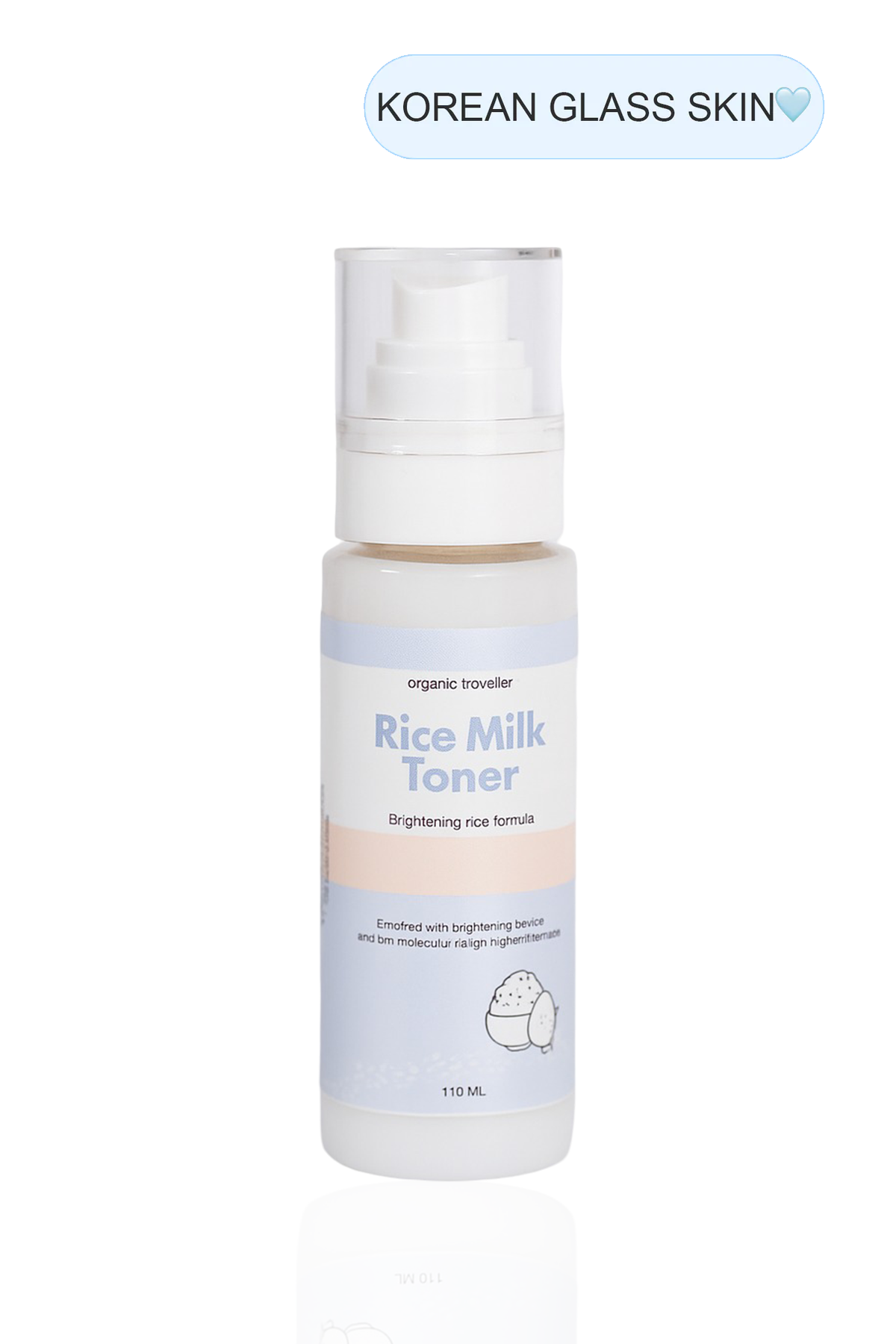 Rice Milk Toner: Brightening formula