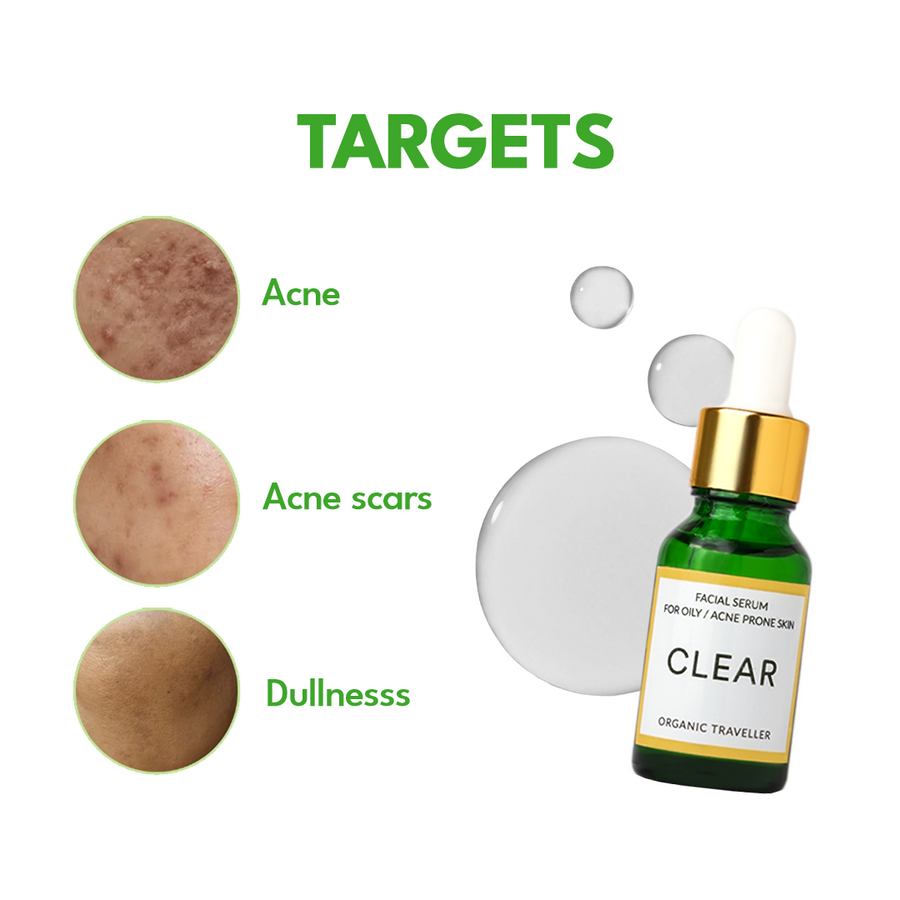 Clear: Acne clearing serum