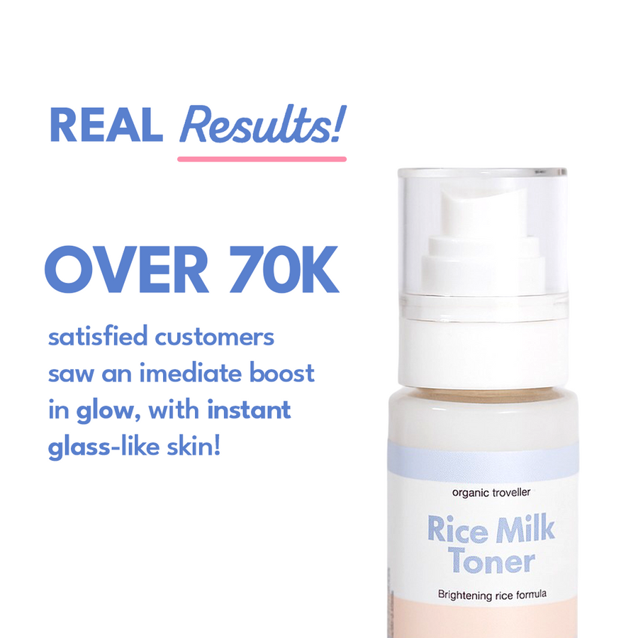 Rice Milk Toner: Brightening formula