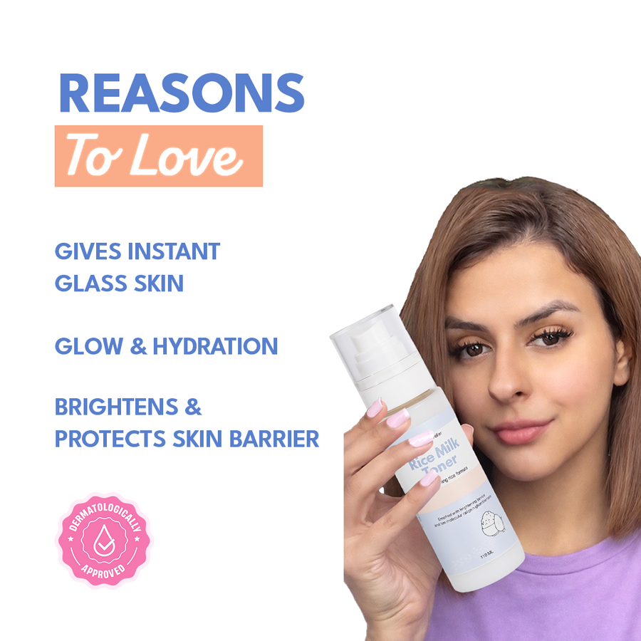 Rice Milk Toner: Brightening formula