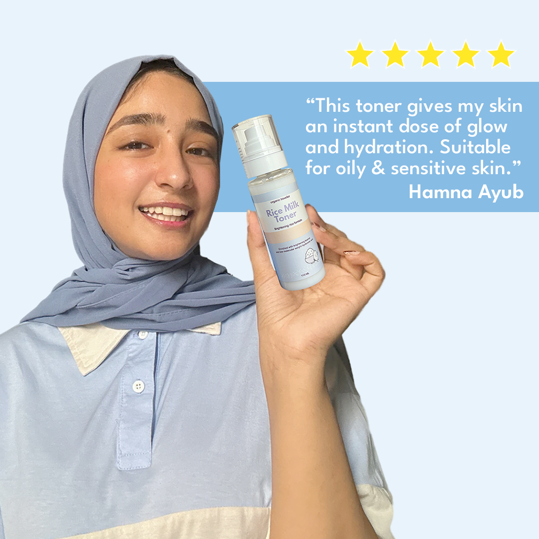 Rice Milk Toner: Brightening formula