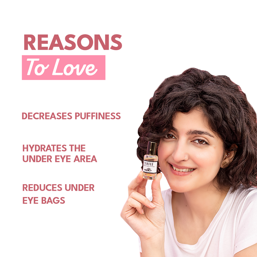 Coffee under-eye serum