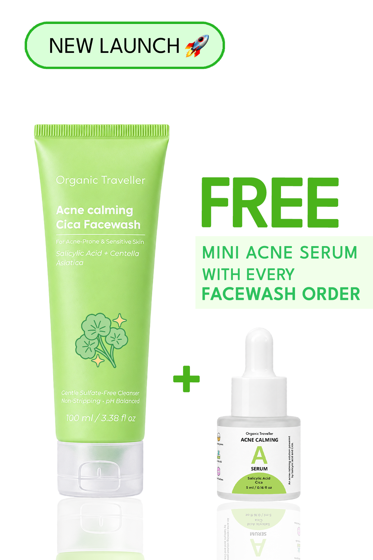Acne Calming Cica Facewash