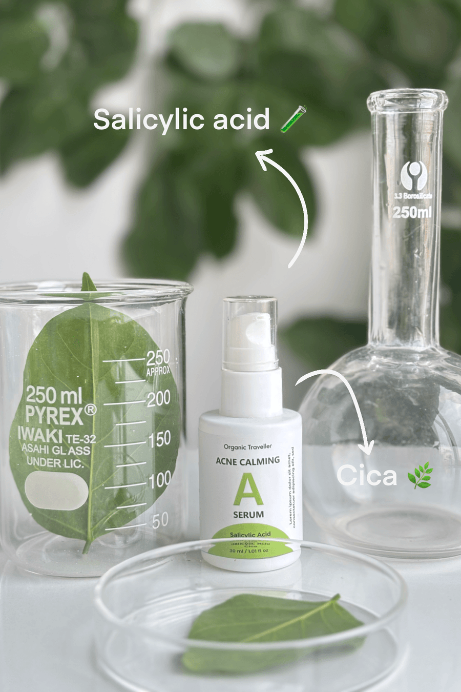 Acne Calming Serum - Organic Traveller Skincare 
